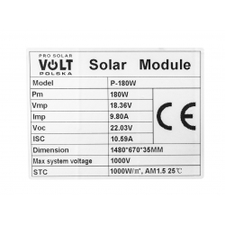 ZESTAW SOLARNY INWERTER 2200S 2X PANEL180W 12V Aku 100Ah